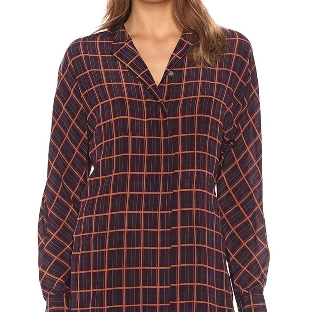 NWT Theory Dolman Silk Shirt